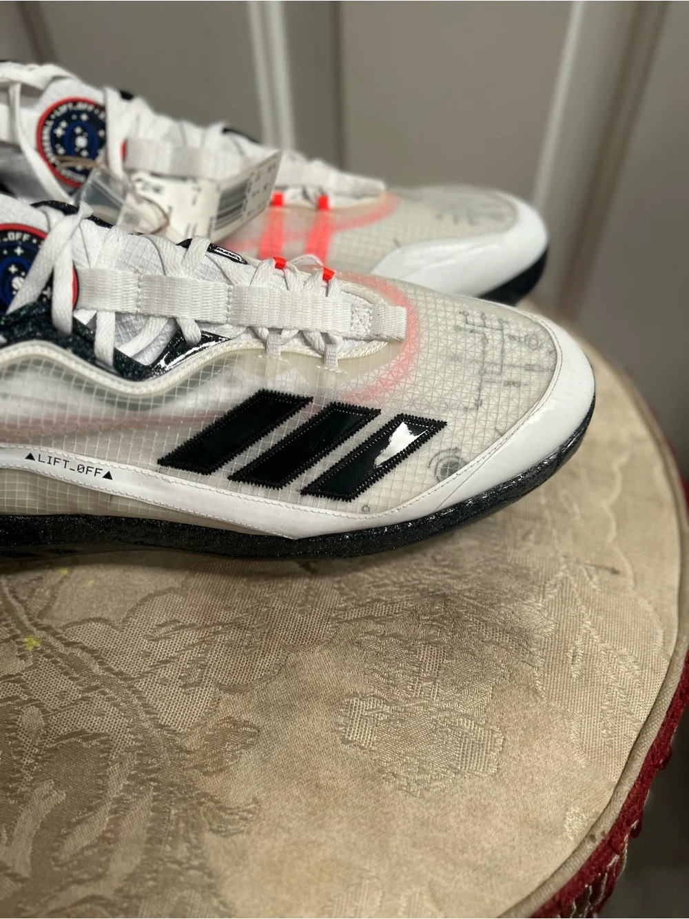 Sz 17-Adidas Icon 6 Liftoff Baseball Cleats